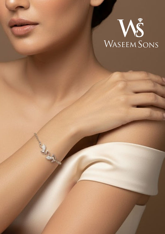 The Aria Leaf Bracelet
