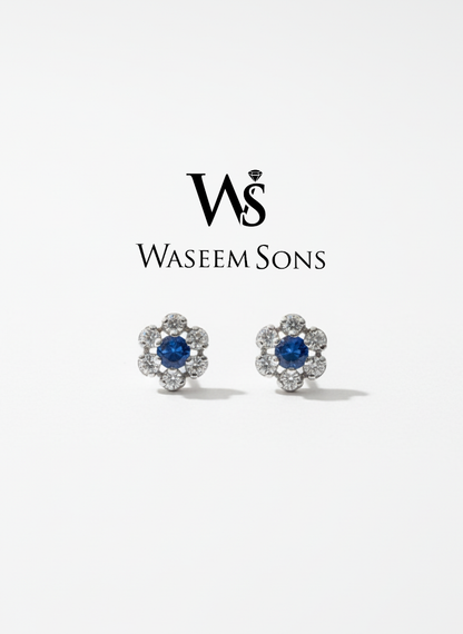 Serene Petal Studs – 925 Silver