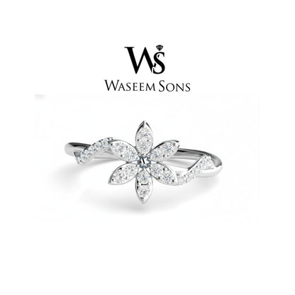 Lustre Bloom Ring – 925 Silver