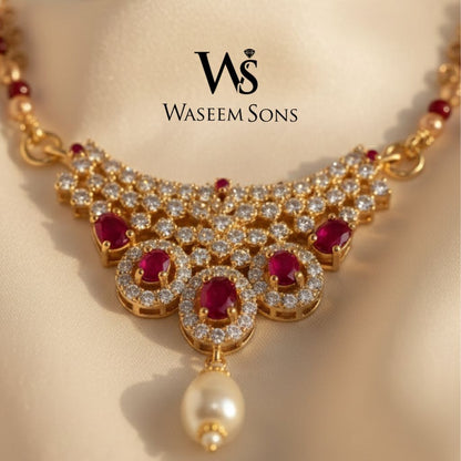 Empress Pearl Set - 925 Silver