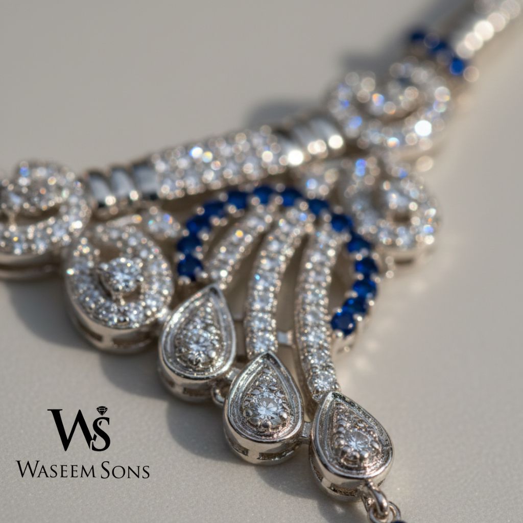 Pearl Harmony Necklace Set - 925 Silver