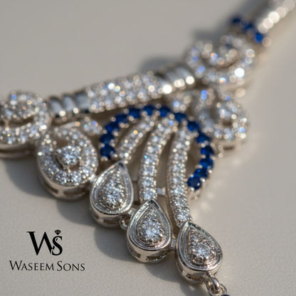 Pearl Harmony Necklace Set - 925 Silver