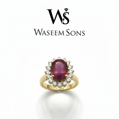 The Scarlet Crown Ring