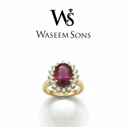 The Scarlet Crown Ring