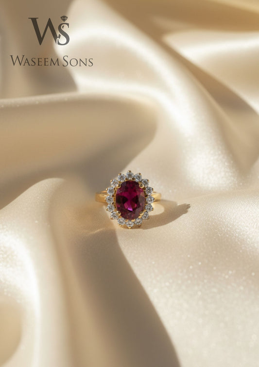 The Scarlet Crown Ring