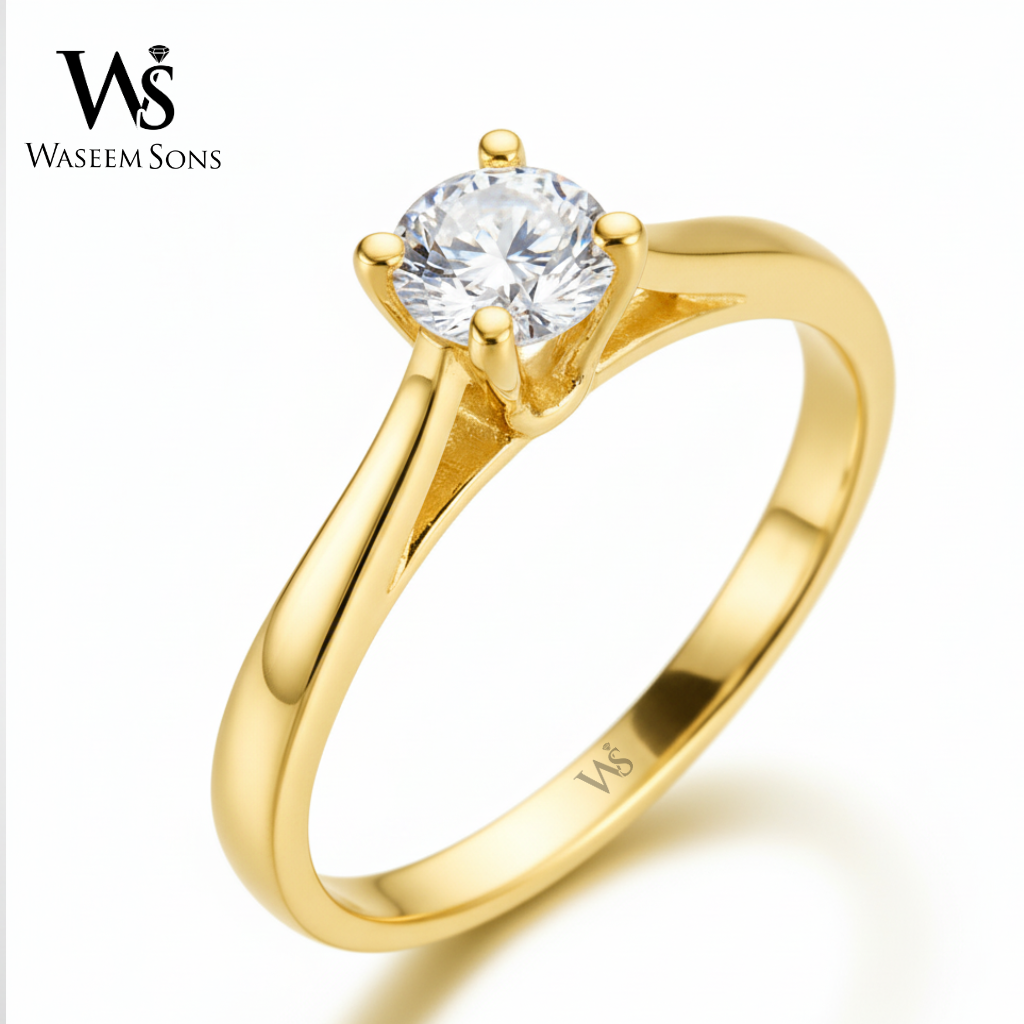 Golden Solace Ring - 21K Gold