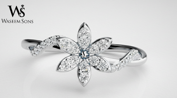 Lustre Bloom Ring – 925 Silver