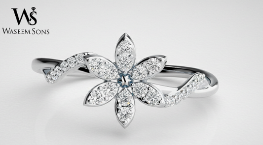 Lustre Bloom Ring – 925 Silver